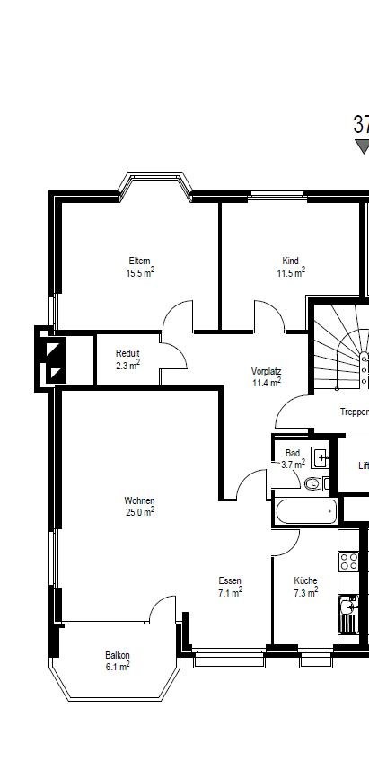 3 ½ rooms apartment, Foto 10 von 10