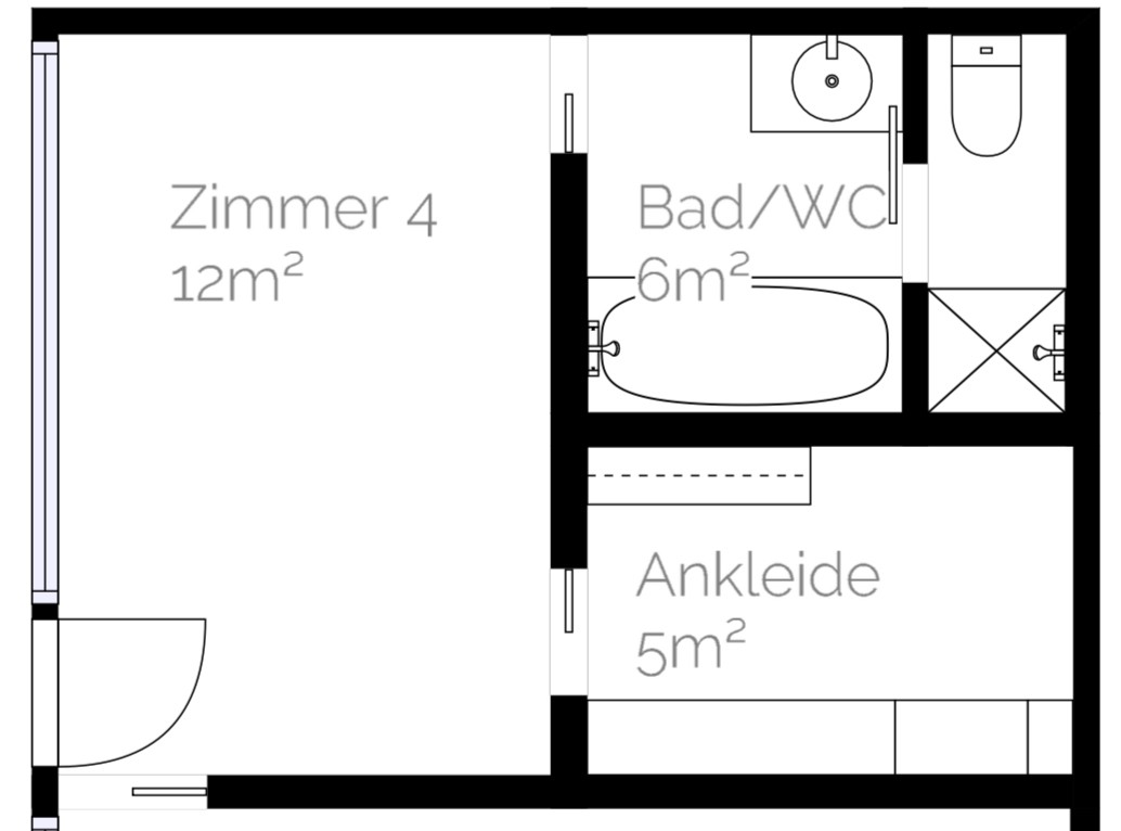 Room in a shared flat, Foto 5 von 5