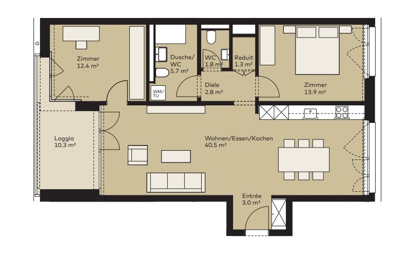3 ½ rooms apartment, Foto 10 von 10