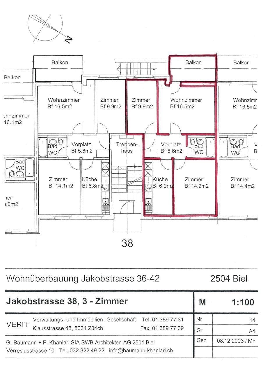 3 rooms apartment, Foto 7 von 7