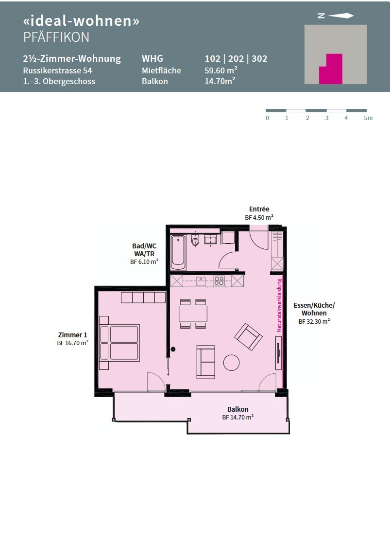2 ½ rooms apartment, Foto 9 von 9