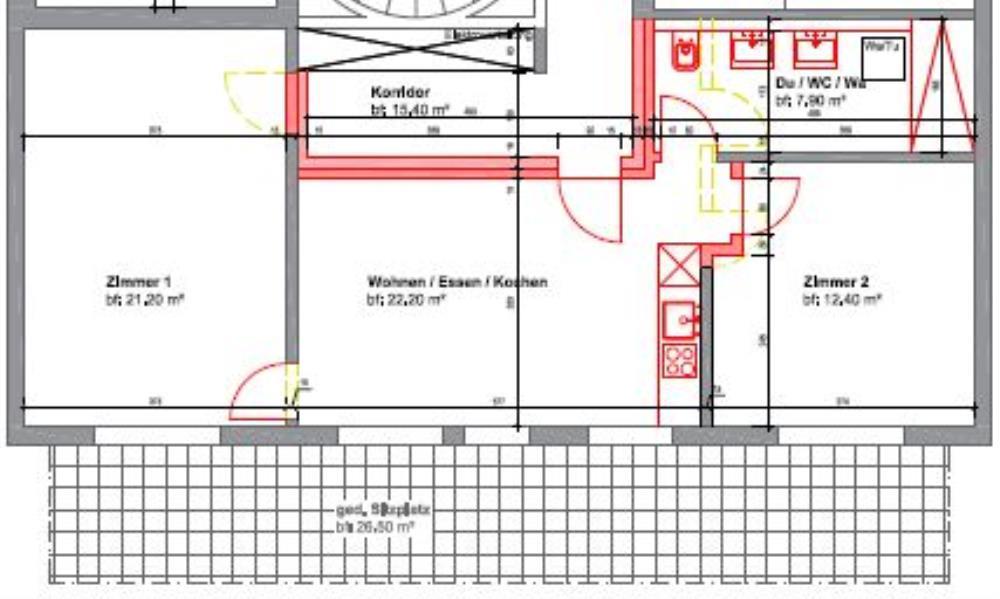 3 rooms apartment, Foto 9 von 9