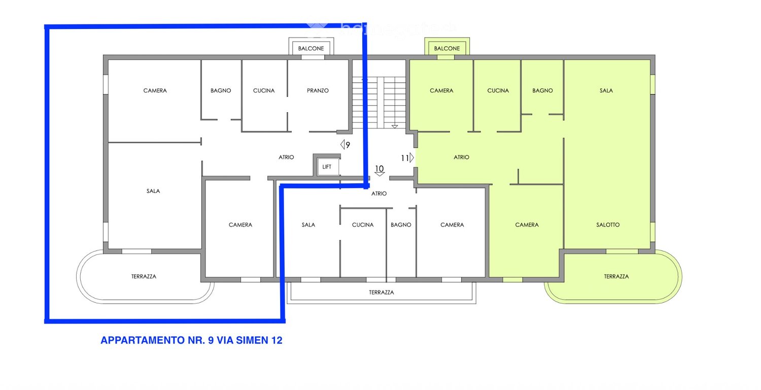 4 ½-Zimmer-Wohnung