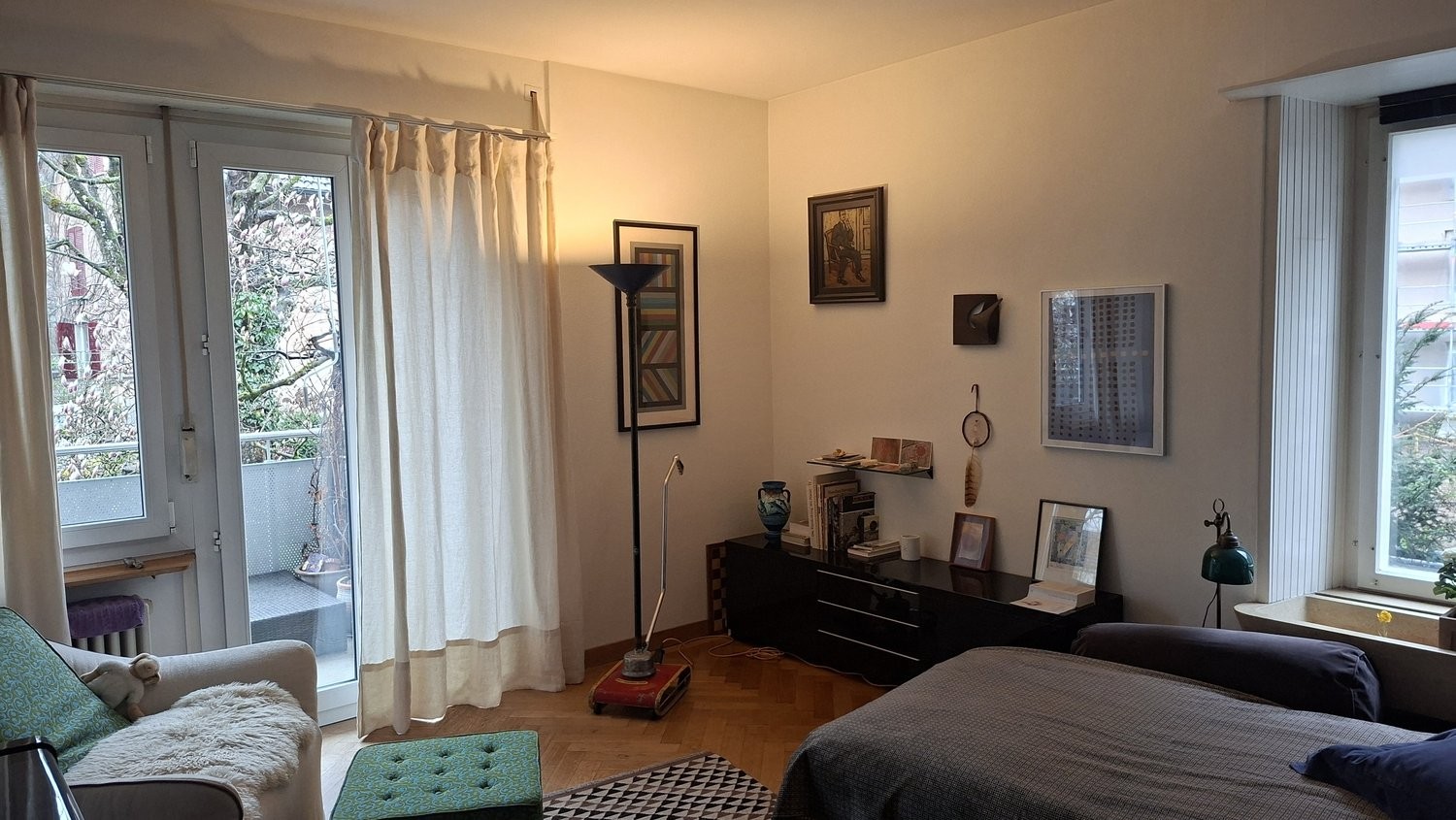 2 rooms furnished flat