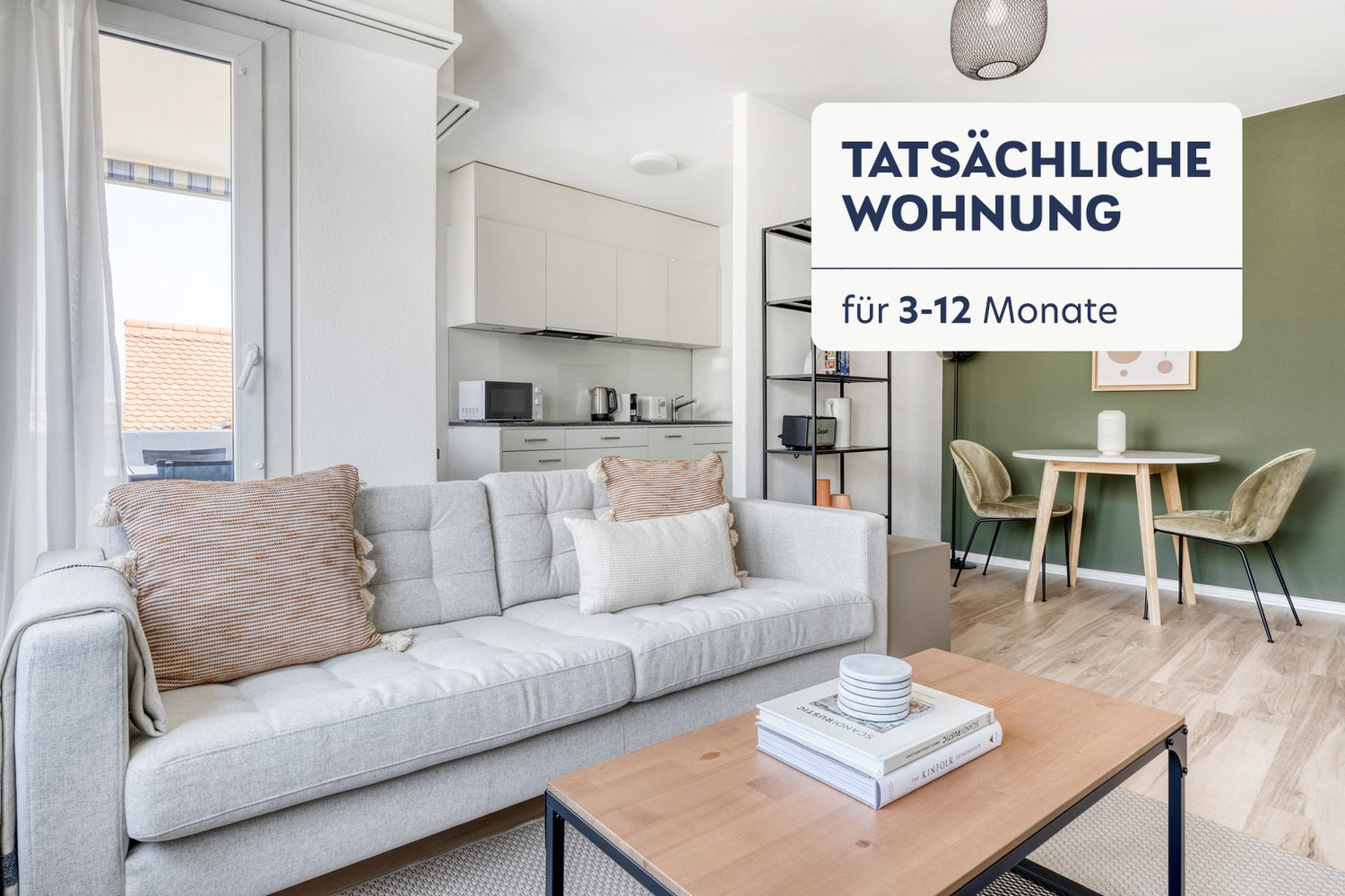 2 rooms furnished flat, Foto 1 von 10