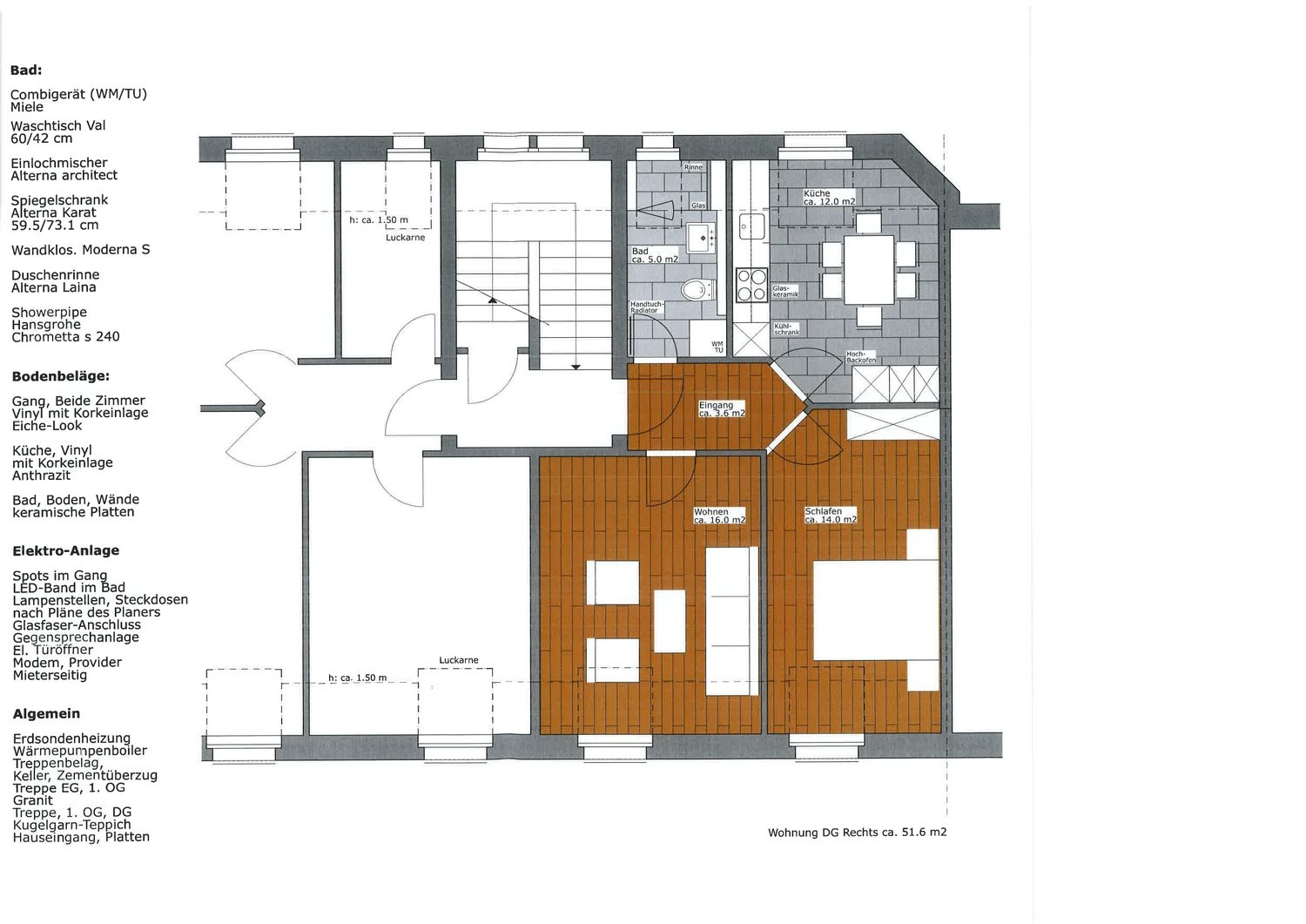 2 ½ rooms apartment, foto 10 di 10