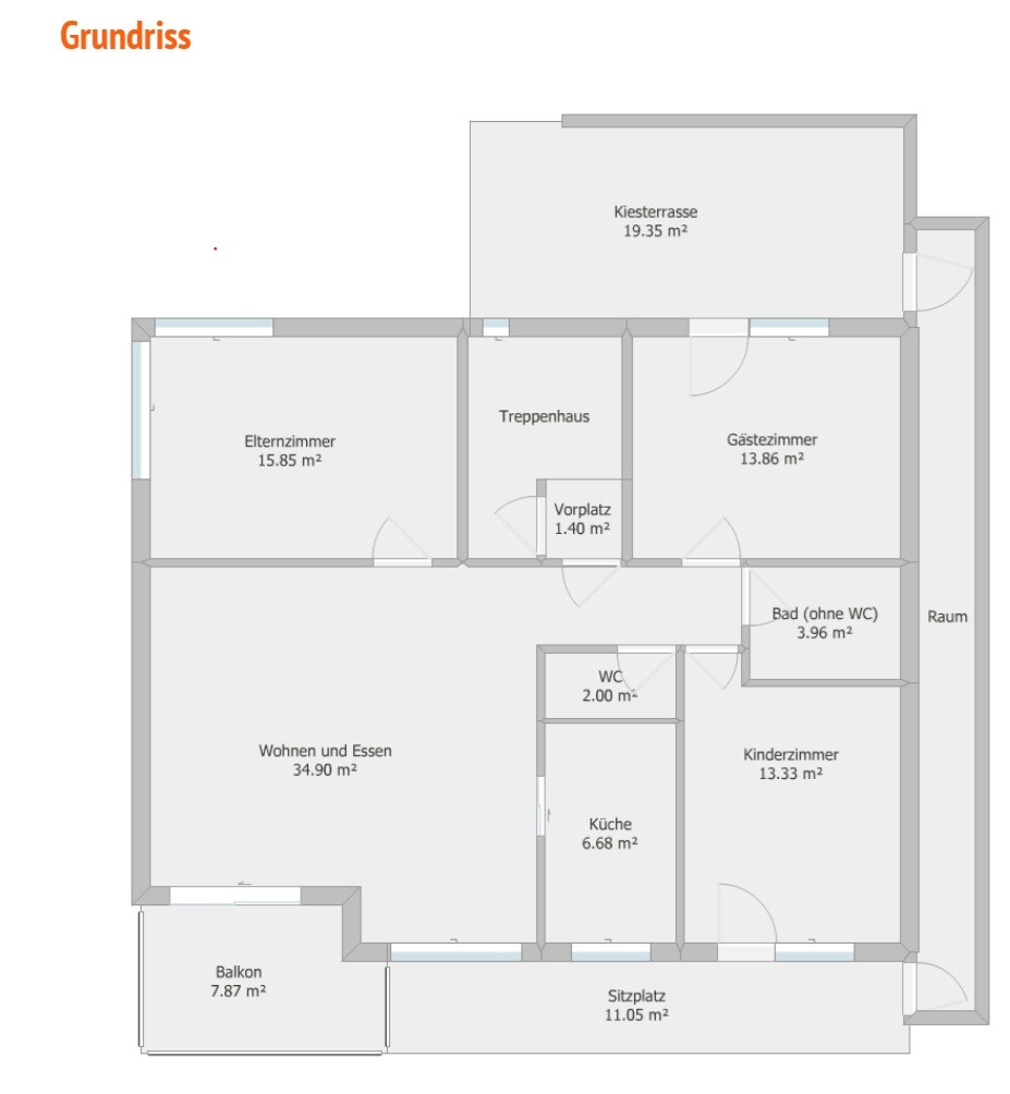 4 ½ rooms apartment, Foto 9 von 10