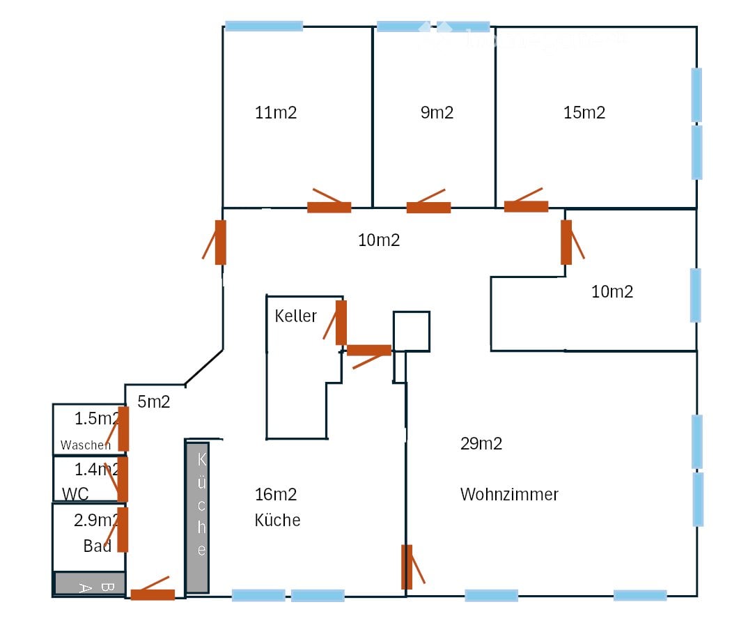 Appartement de 5 ½ pièces