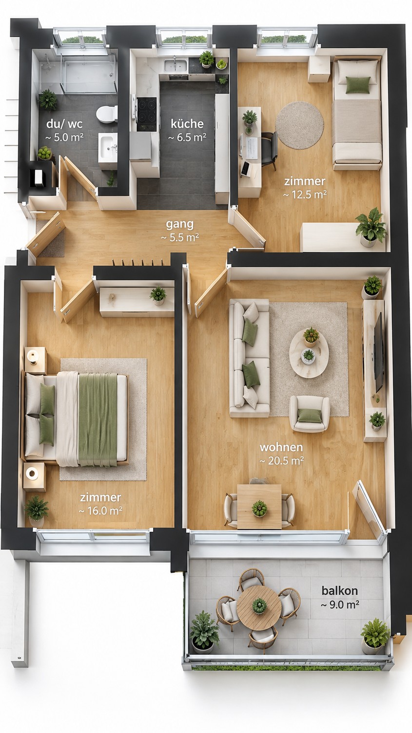 3 ½ rooms apartment, Foto 1 von 7