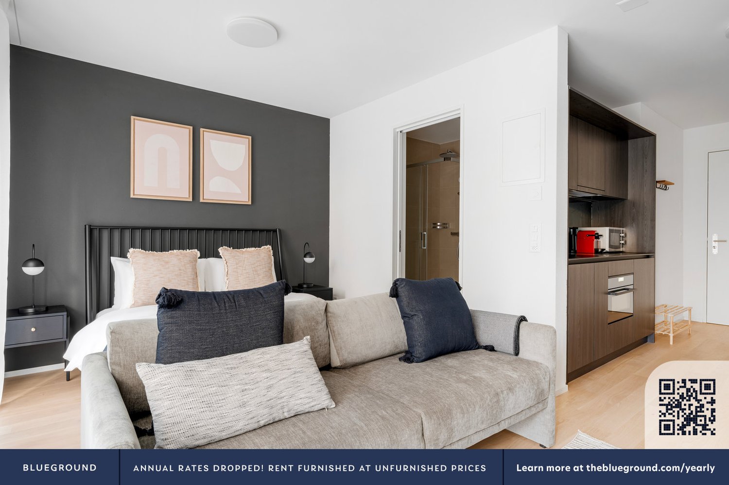 1 ½ rooms furnished flat