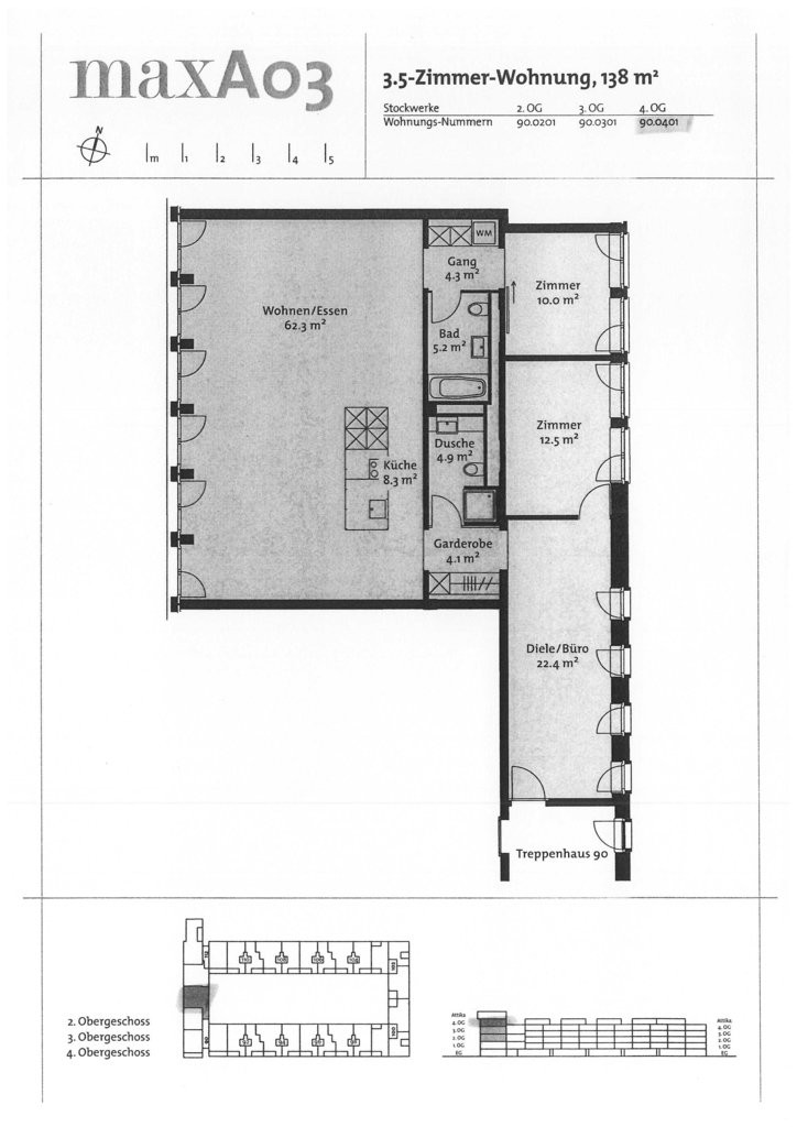 2 ½ rooms loft