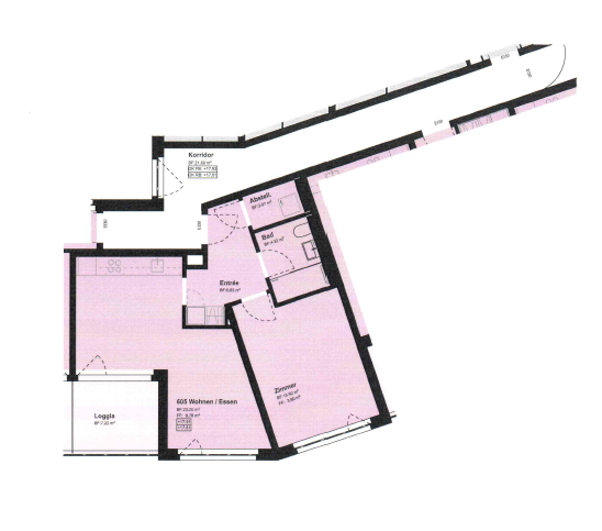 2 ½ rooms apartment