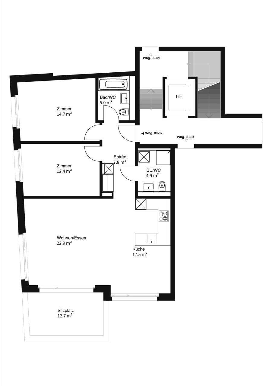 3 ½ rooms apartment, Foto 2 von 5