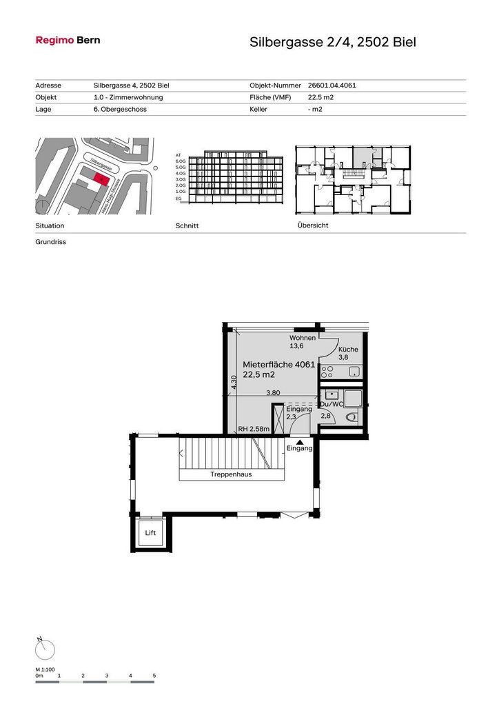 1 room apartment, Foto 5 von 6