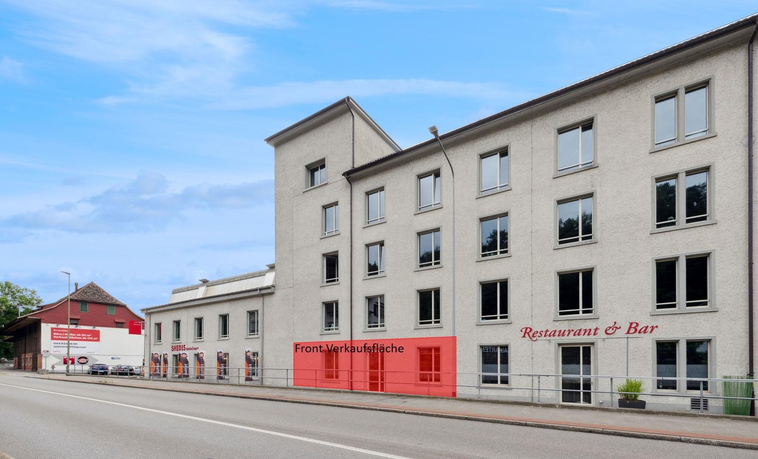 174m² shop