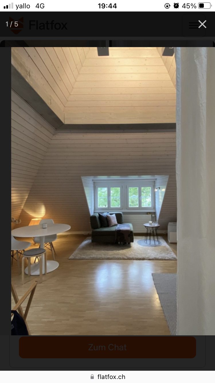 1 room apartment