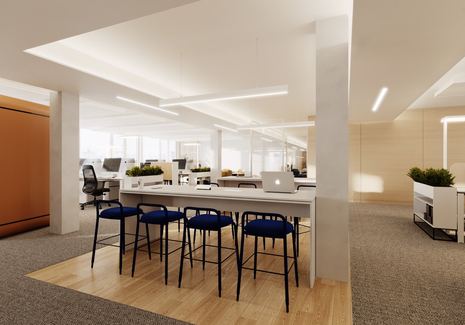 690m² Büro