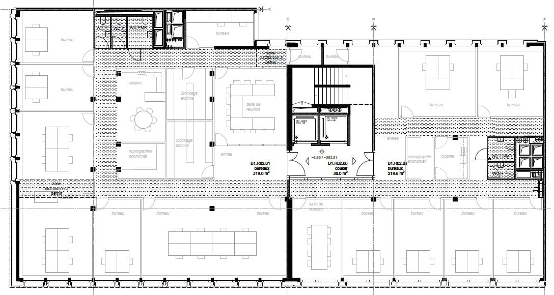 690m² Büro