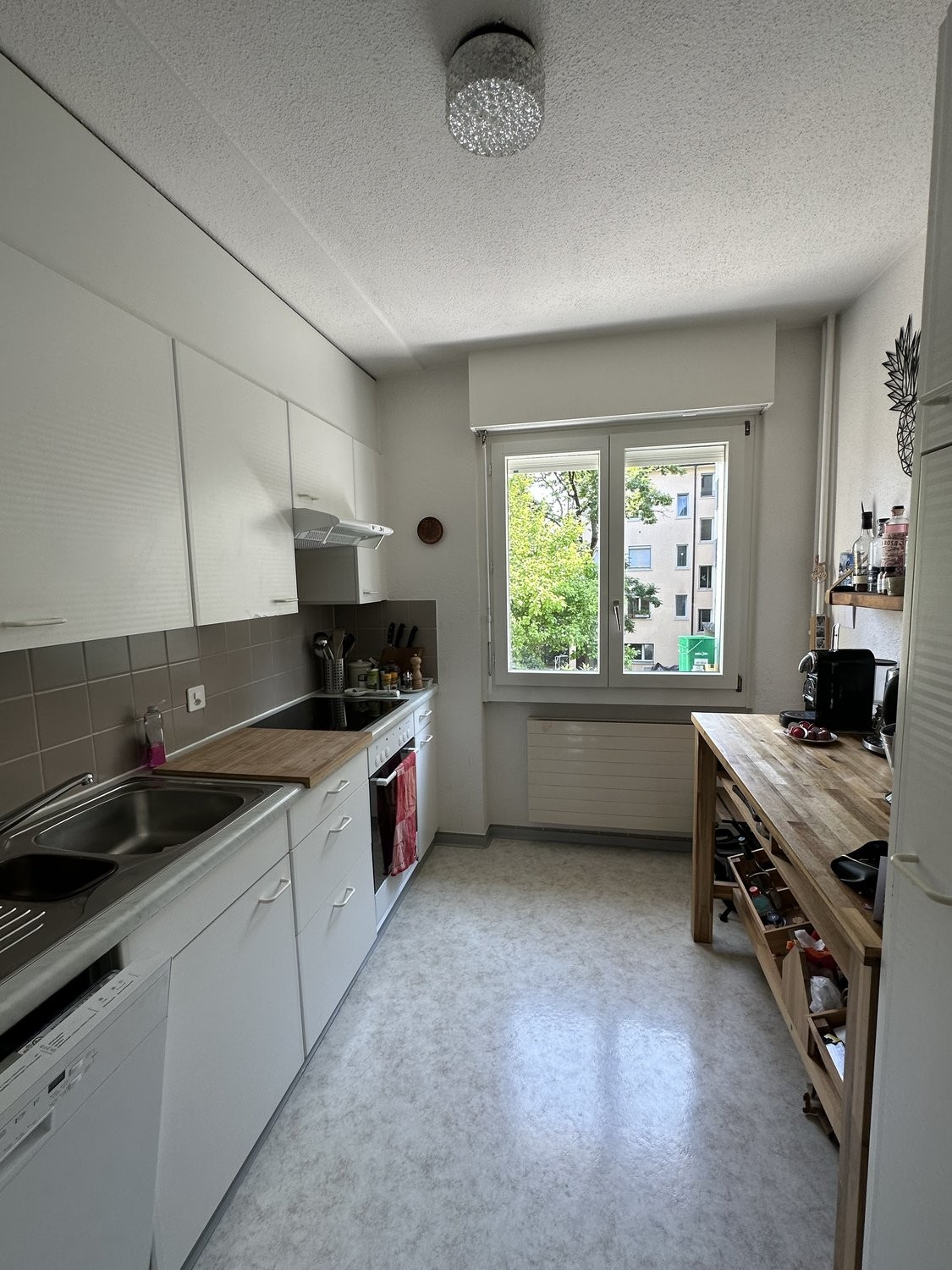 3 rooms furnished flat