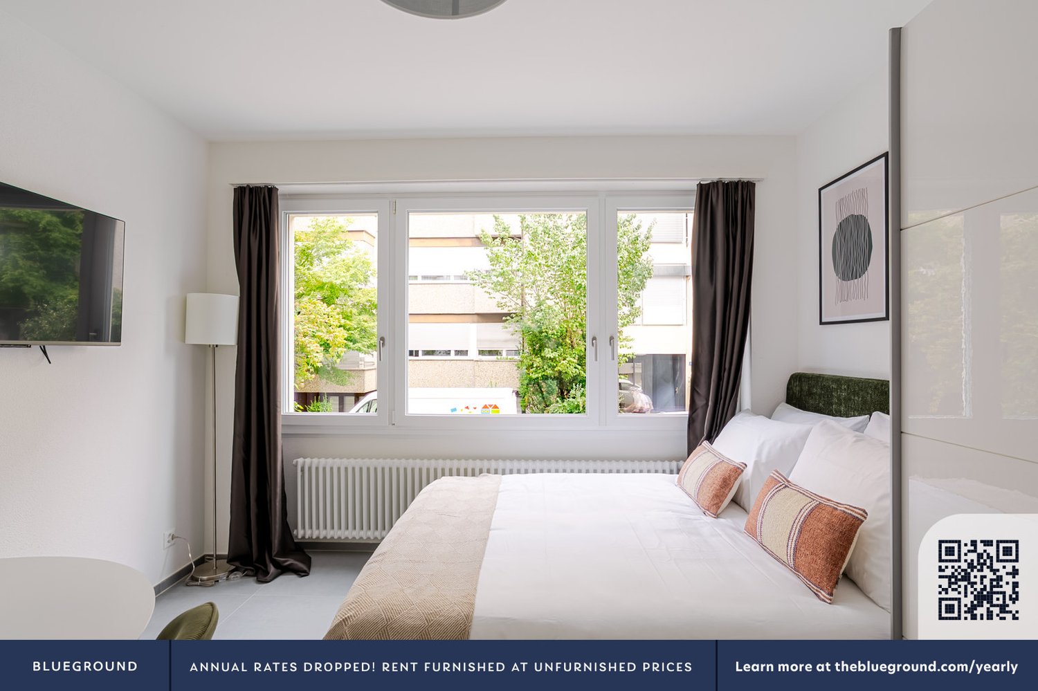 1 ½ pièces appartement meublé