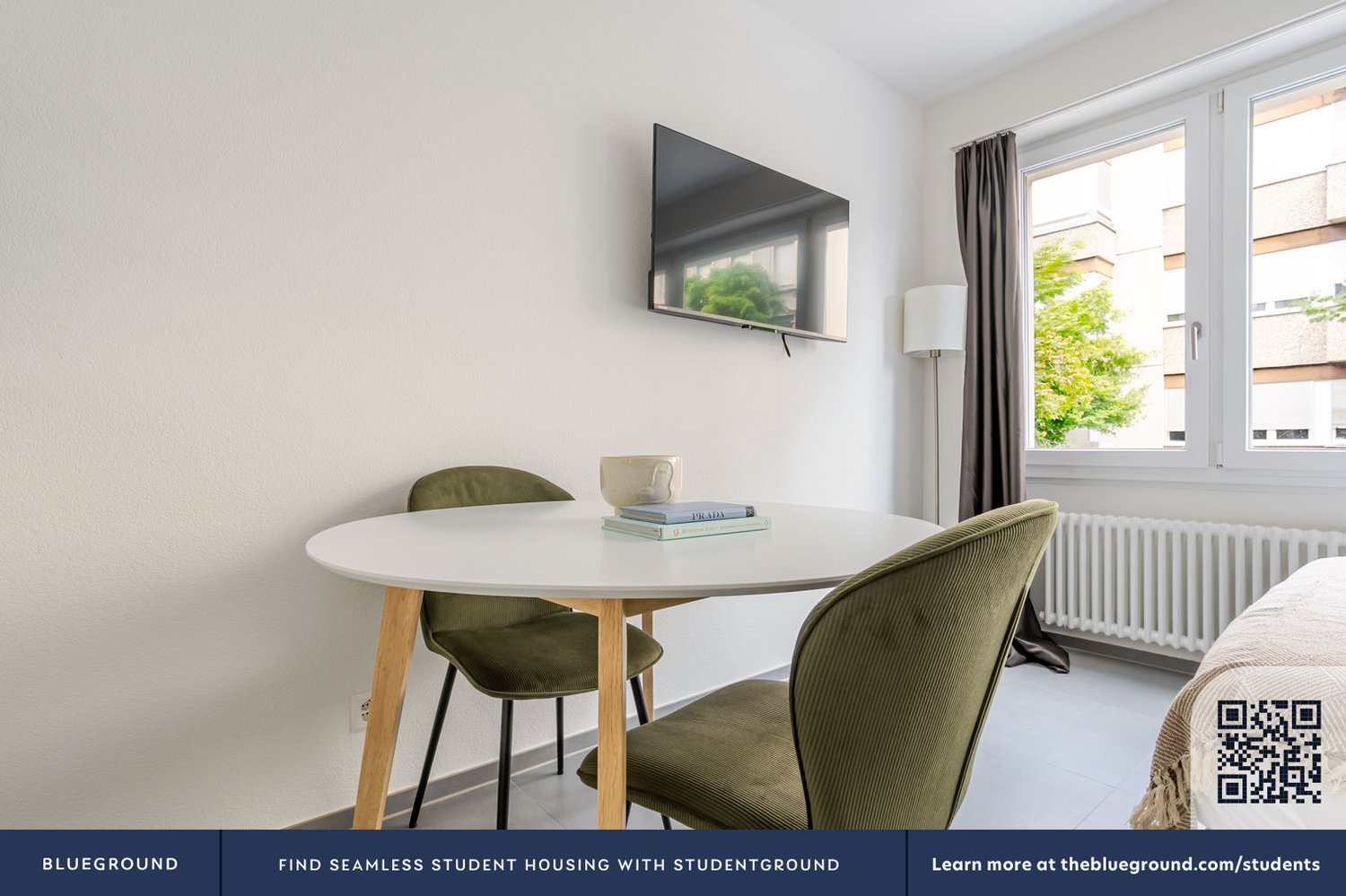 1 ½ pièces appartement meublé