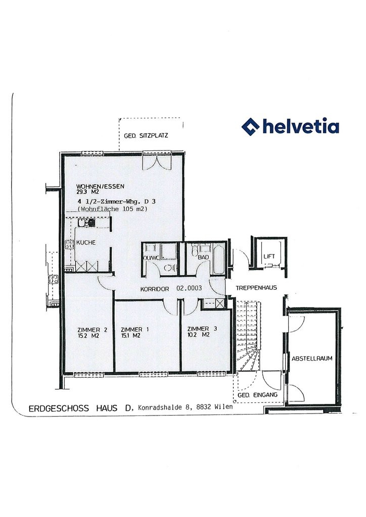 Appartement de 4 ½ pièces
