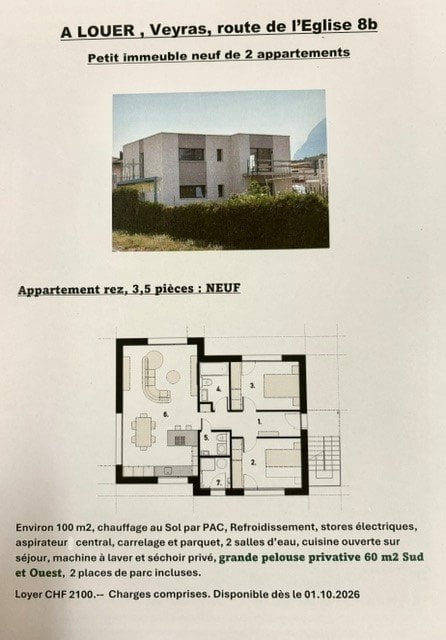 3 ½ Zimmer-Wohnung, Foto 1 von 5
