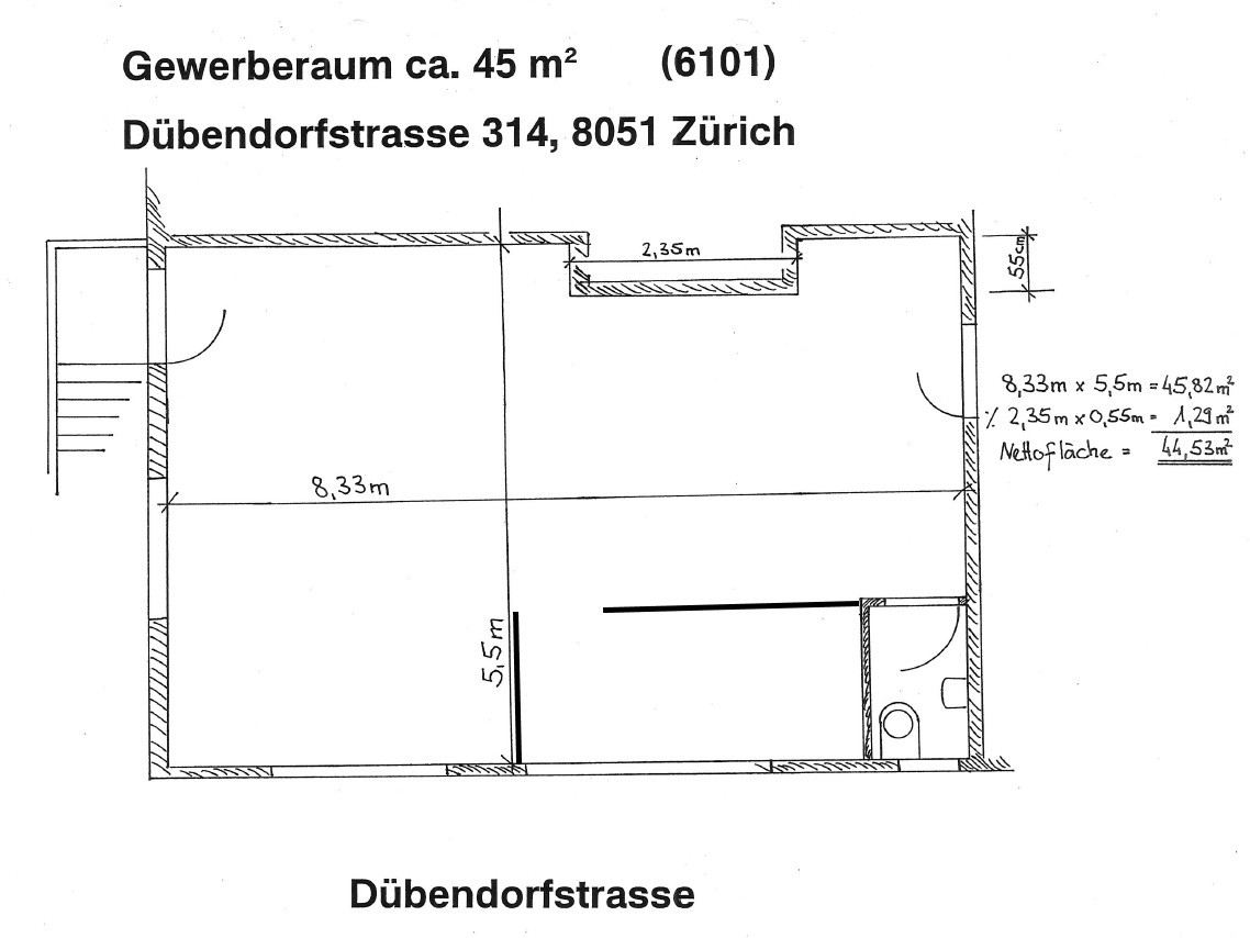 45m² commercial, Foto 6 von 6