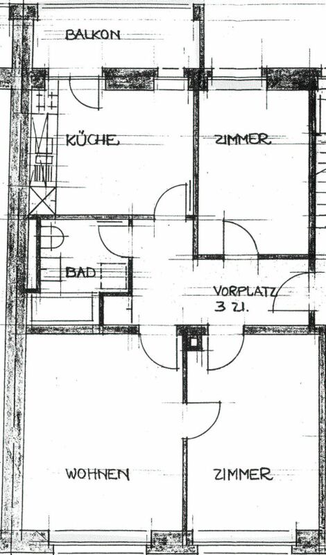 3 rooms apartment