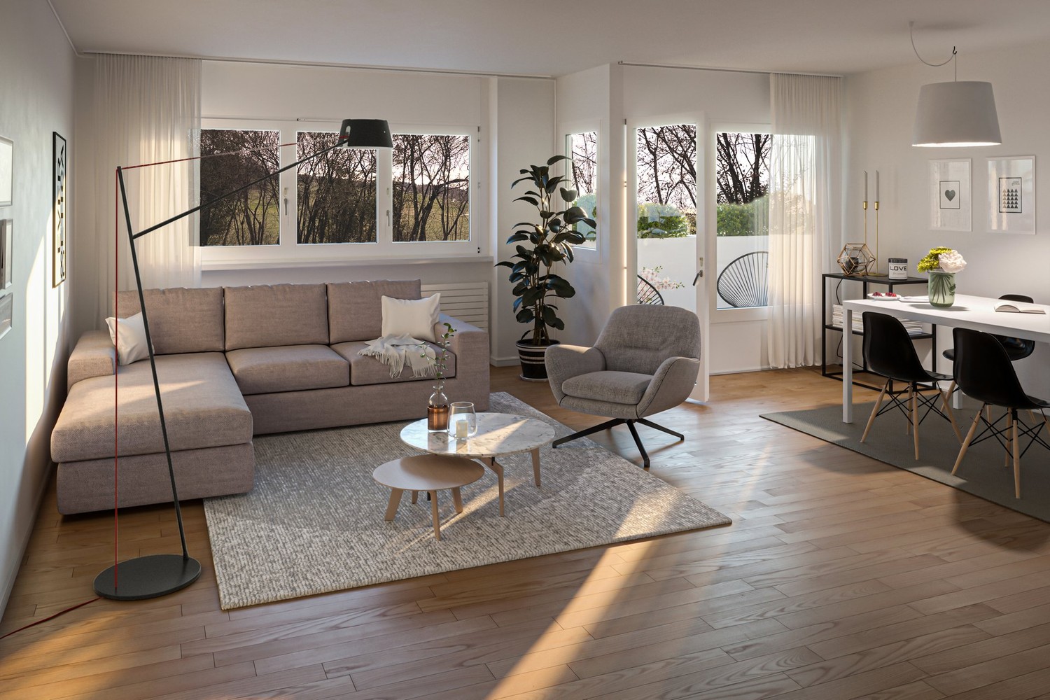 3 ½ rooms apartment