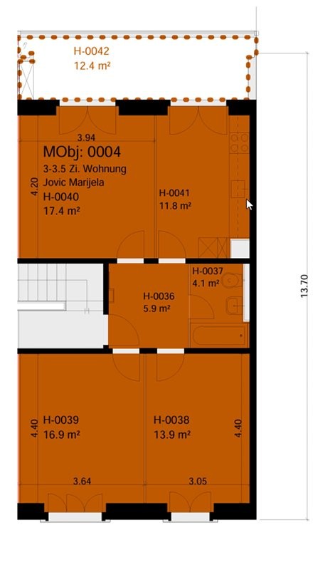 3 rooms apartment, Foto 9 von 9