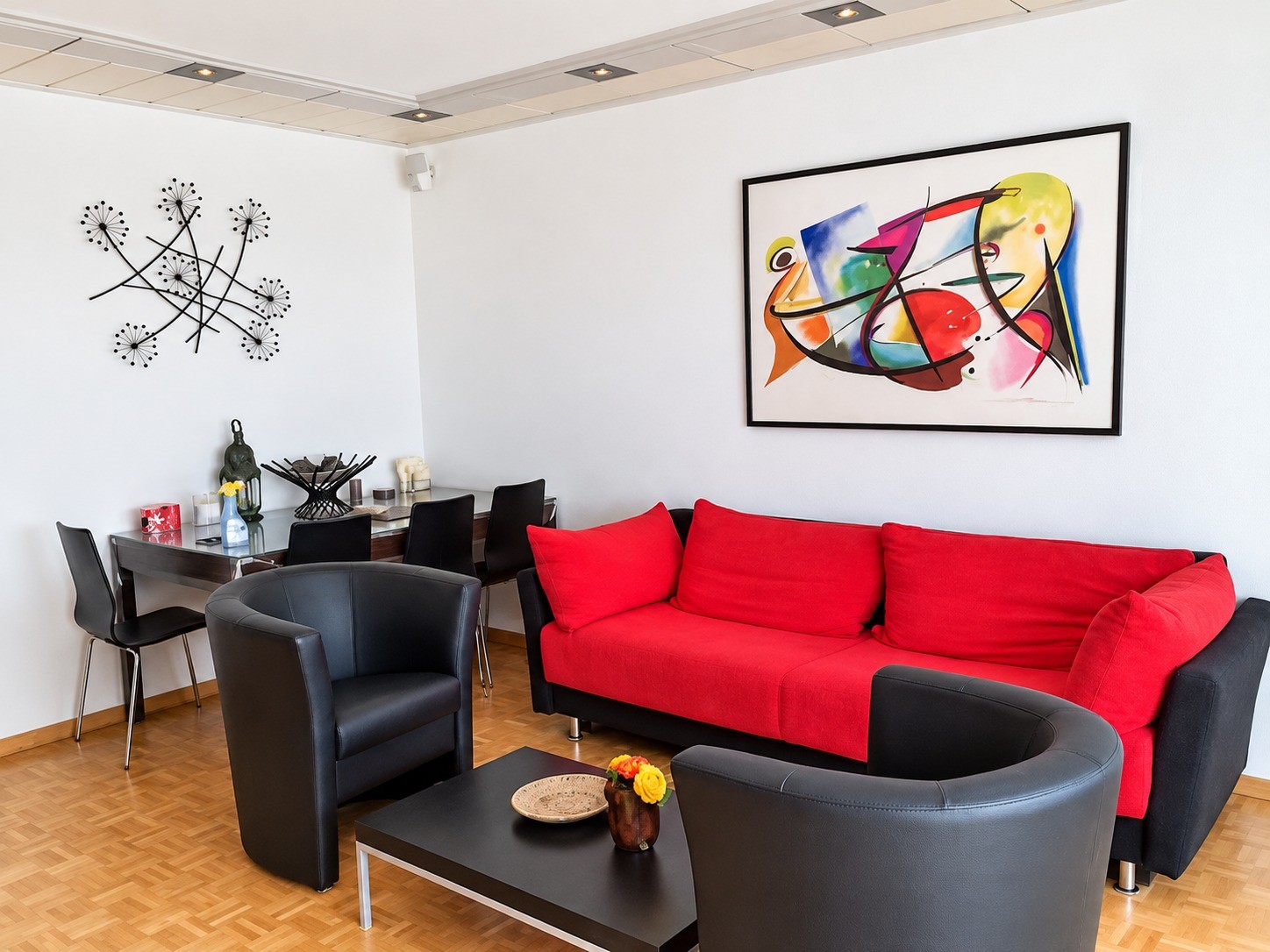 2 ½ rooms furnished flat