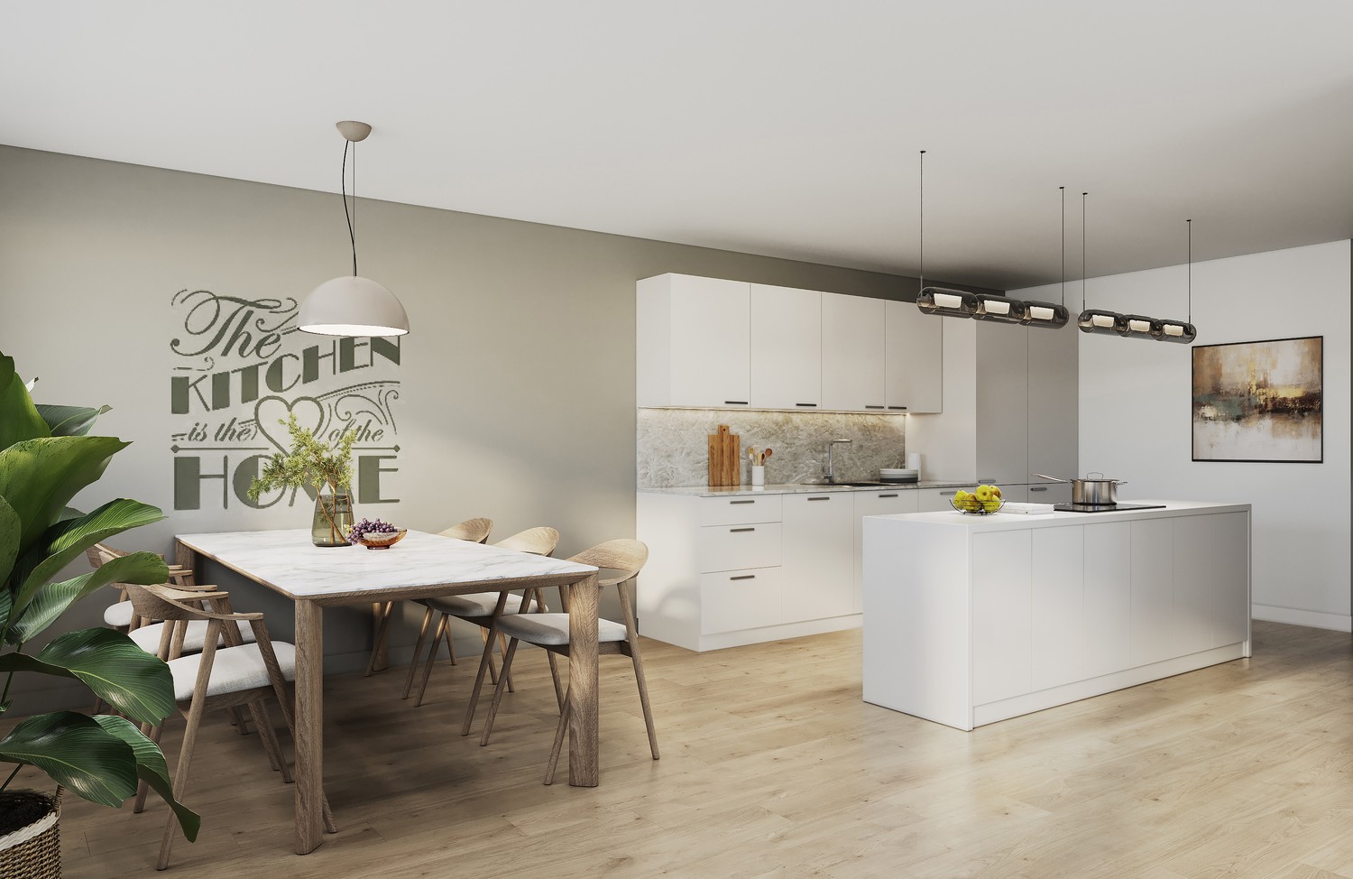 3 ½ pièces appartement