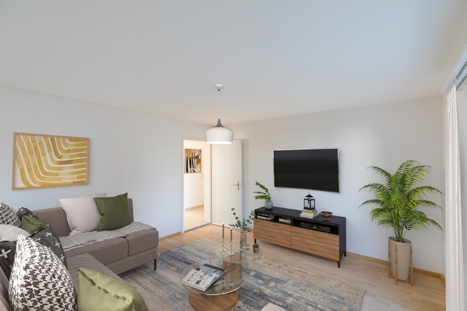 3 rooms apartment