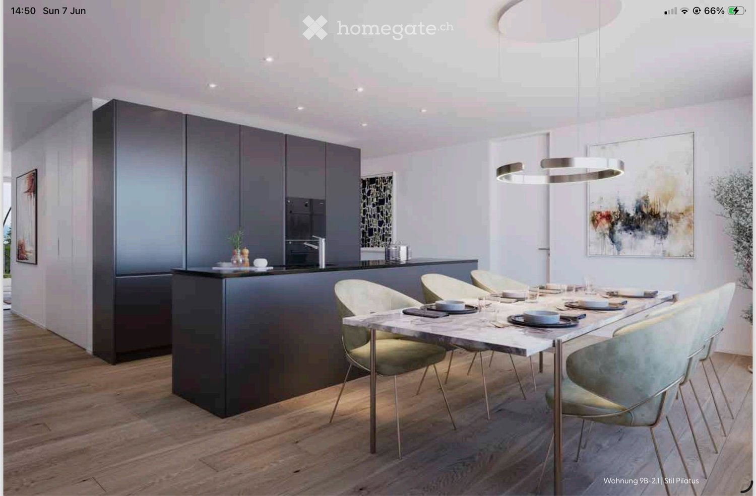 1 ½ pièces appartement