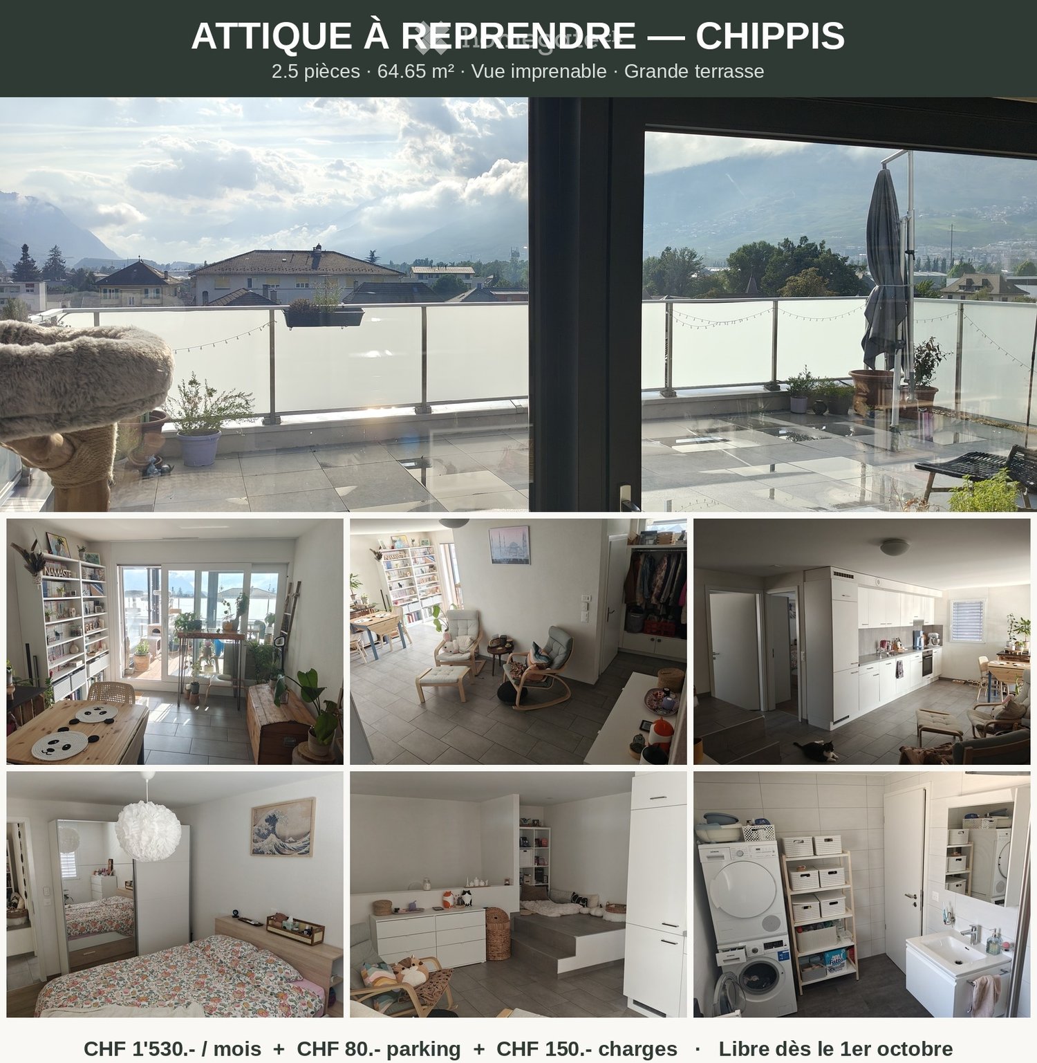 Appartamento di 2 ½ locali