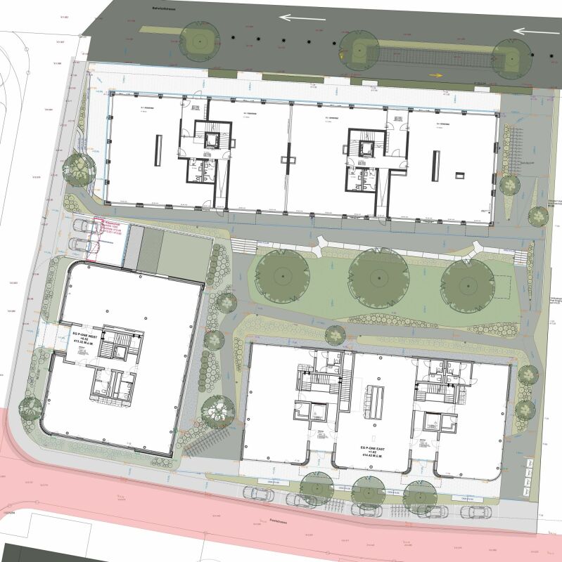 280m² office