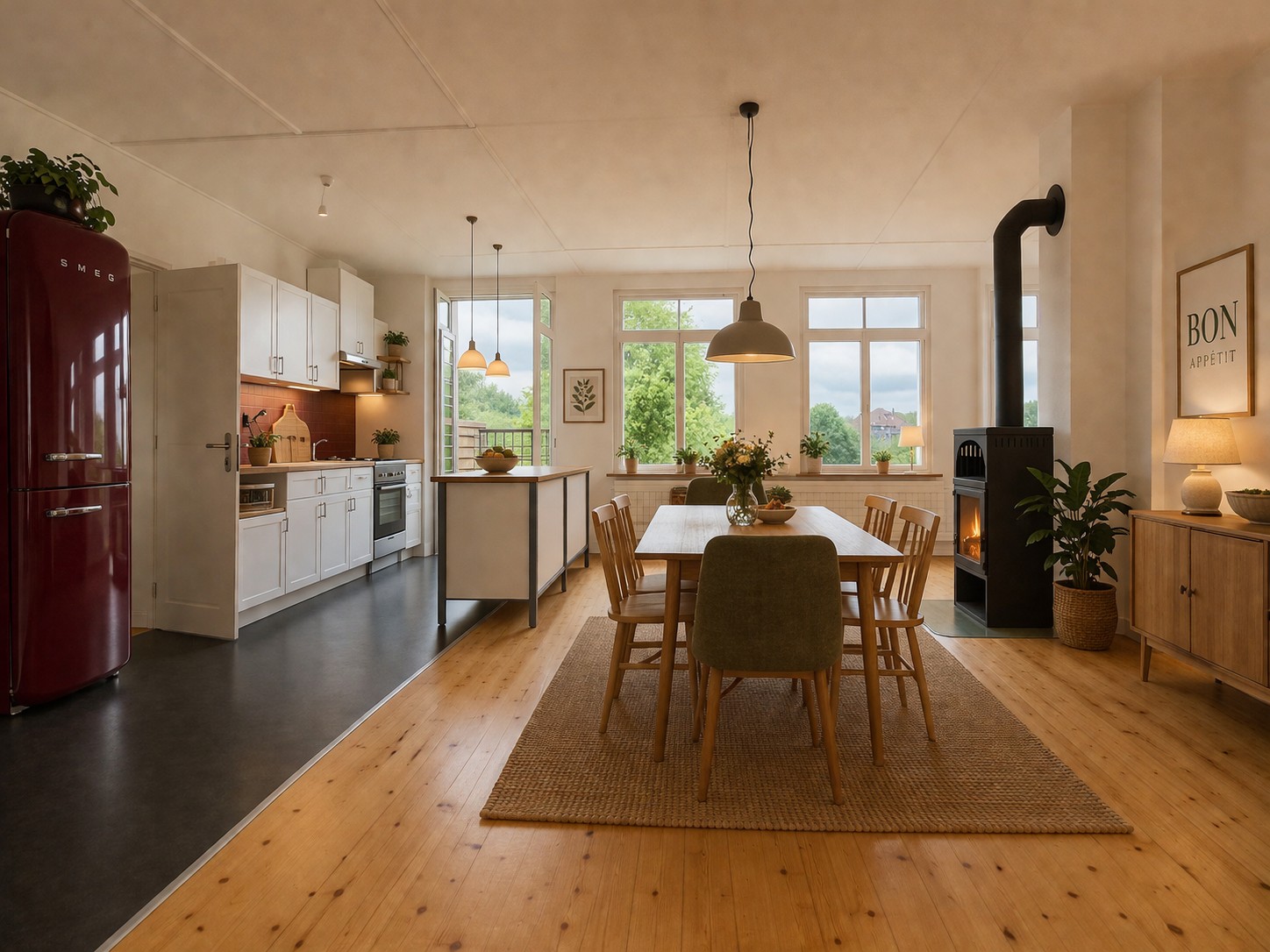4 rooms apartment