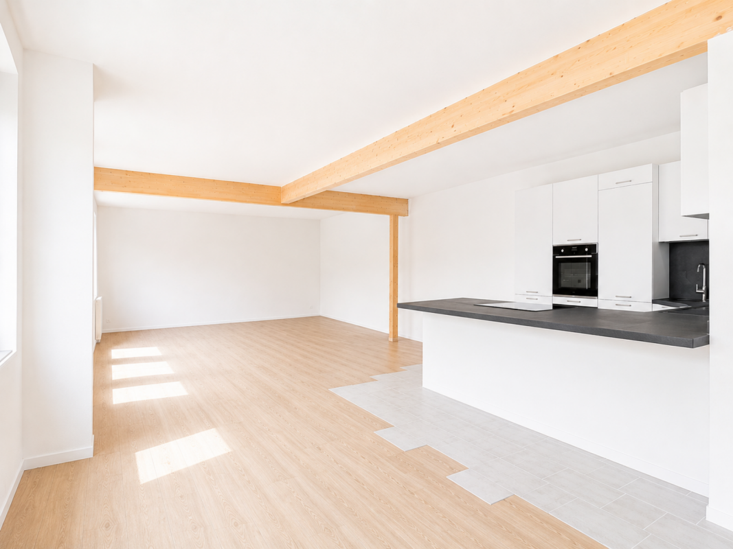 Appartement en attique de 4 ½ pièces