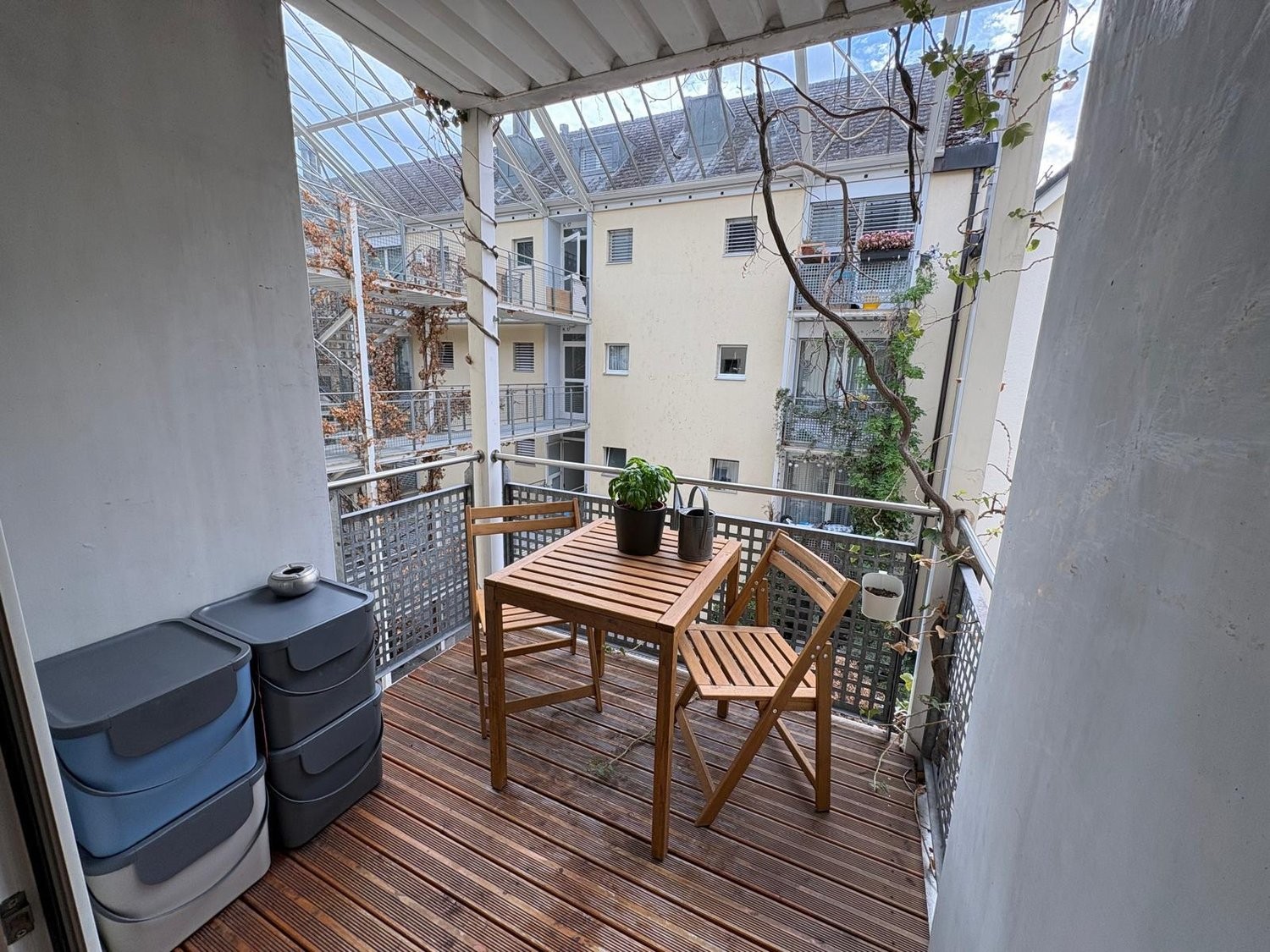 3 ½ rooms furnished flat