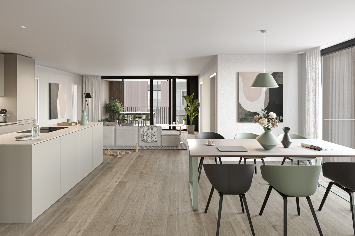 Appartement de 3 ½ pièces