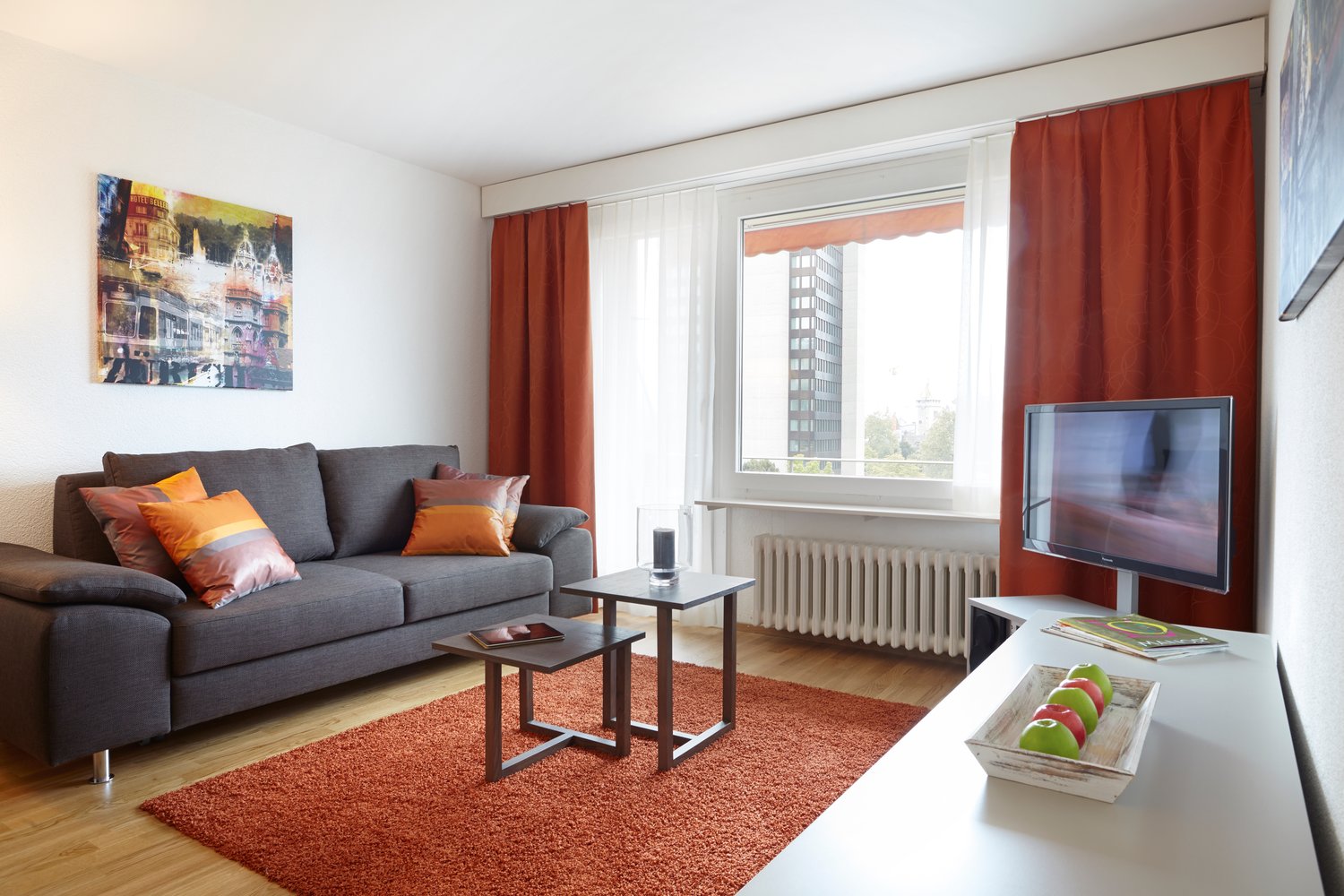 2 ½ pièces appartement meublé