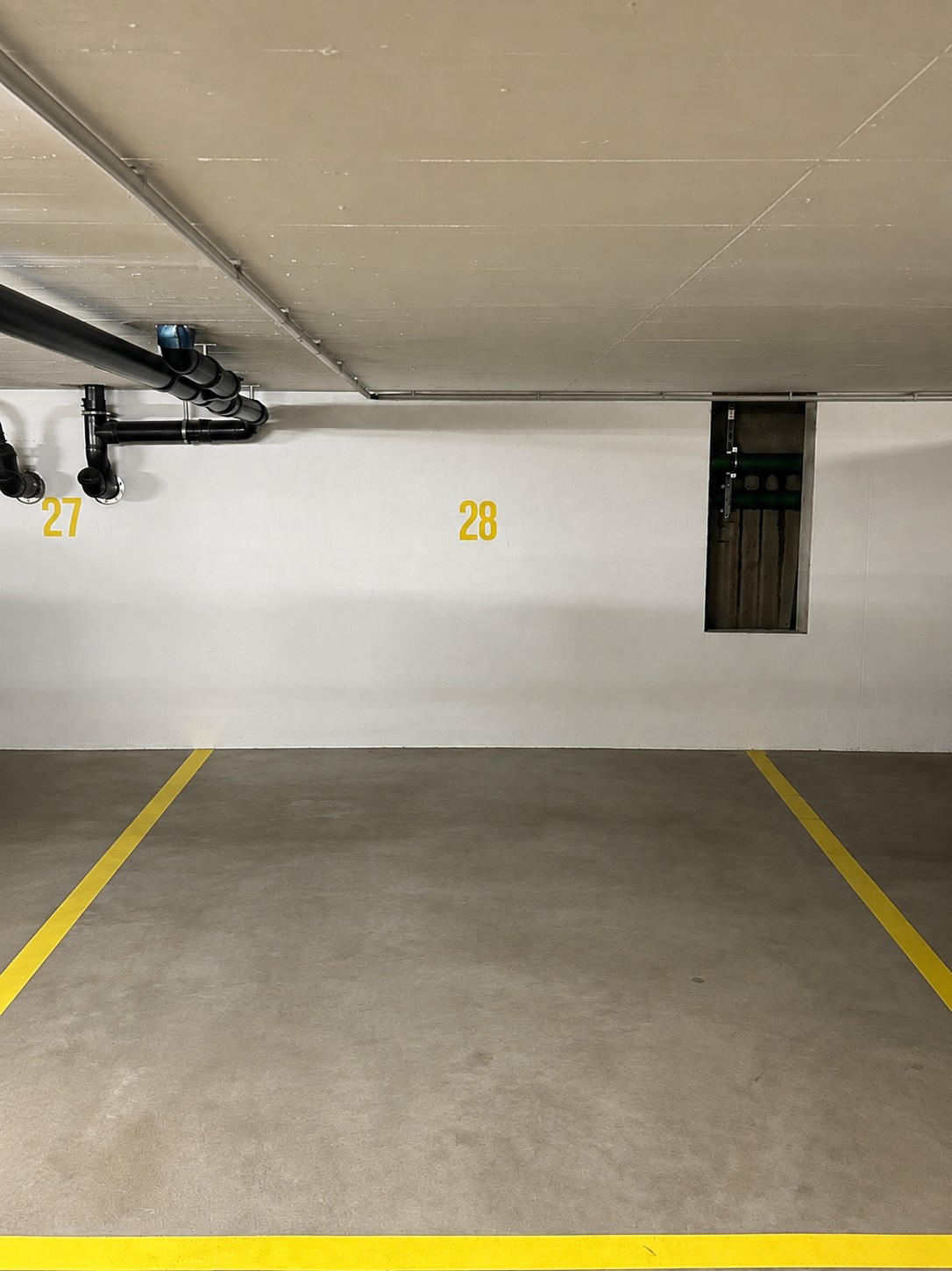 Place de parc en garage souterrain