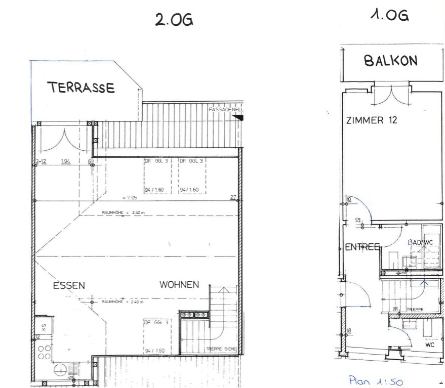 2 ½ pièces duplex
