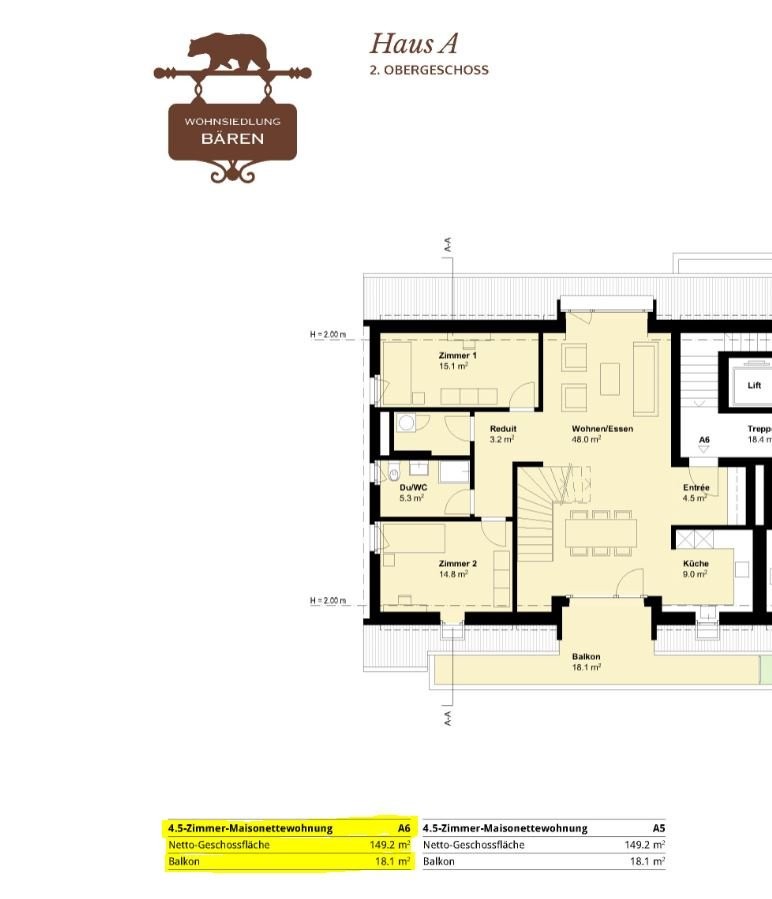 4 ½ rooms duplex, Foto 7 von 8