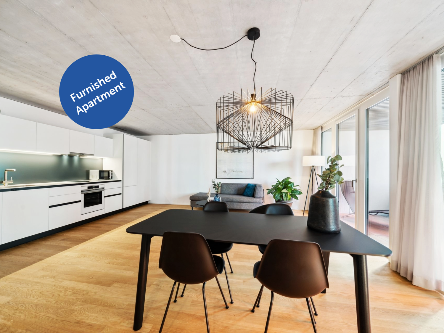 Appartement meublé de 2 ½ pièces