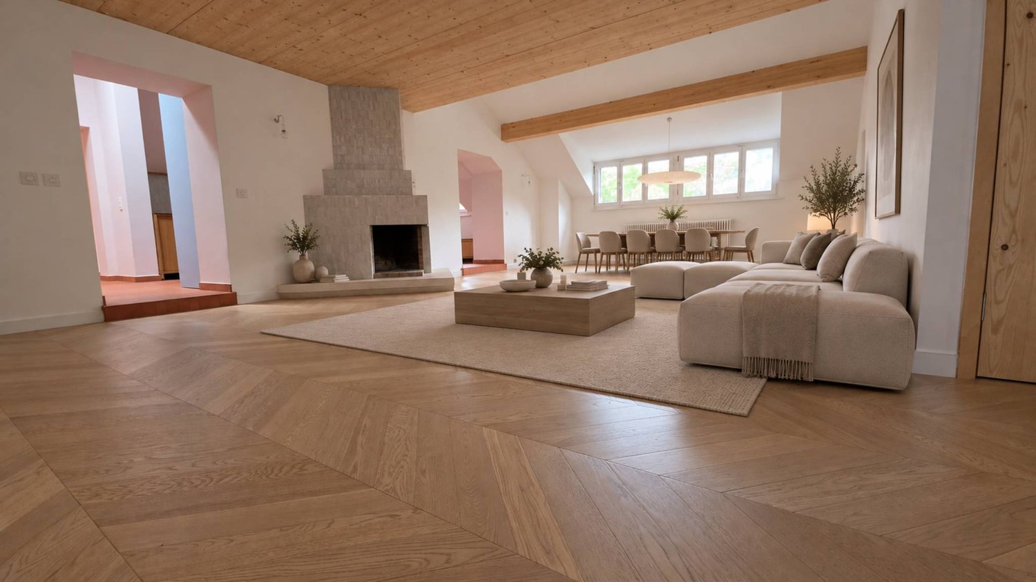6-Zimmer-Dachwohnung