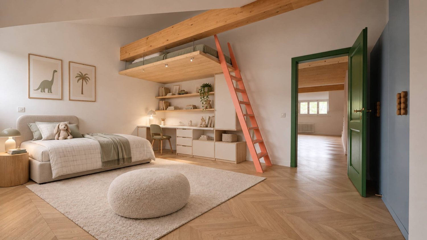 6-Zimmer-Dachwohnung