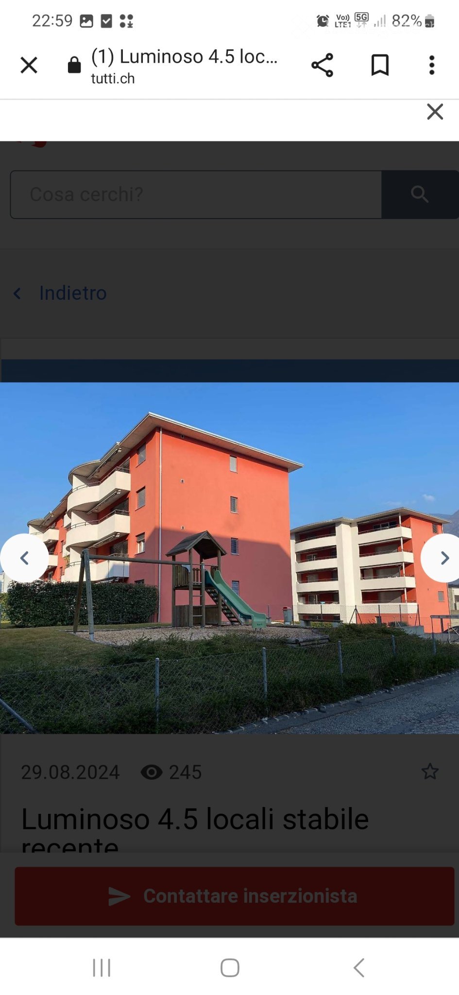 4 ½ rooms apartment