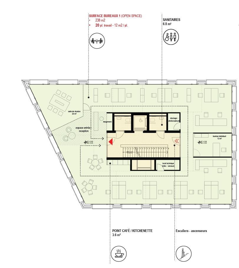 121m² office, Foto 5 von 10